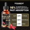 Penhoment 10in1 Cayenne Pepper Liquid Drops + Hawthorn Berry, Vitamin