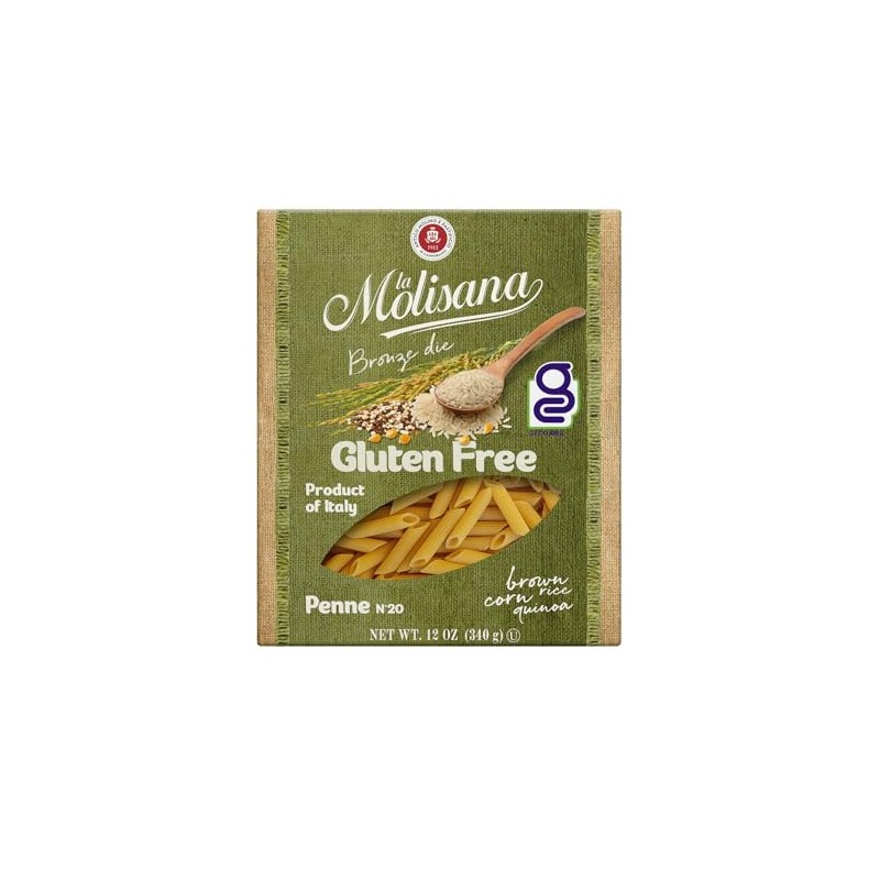 La Molisana Penne Gluten Free USA 20, 340 Gram (Pack