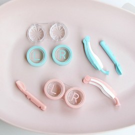 Contact one-day lens removal forceps suction stick case (WD200CC) / 콘택트 원데이 렌즈 끼는 빼는 집게 흡착봉 케이스 (WD200CC)