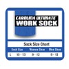 Carolina Ultimate mens Copper Ultra-dri Seamless Boot Crew Socks 4