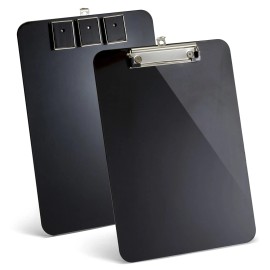 Officemate Magnetic Black Clipboard for Forklift Pallet Truck Workstations 83215