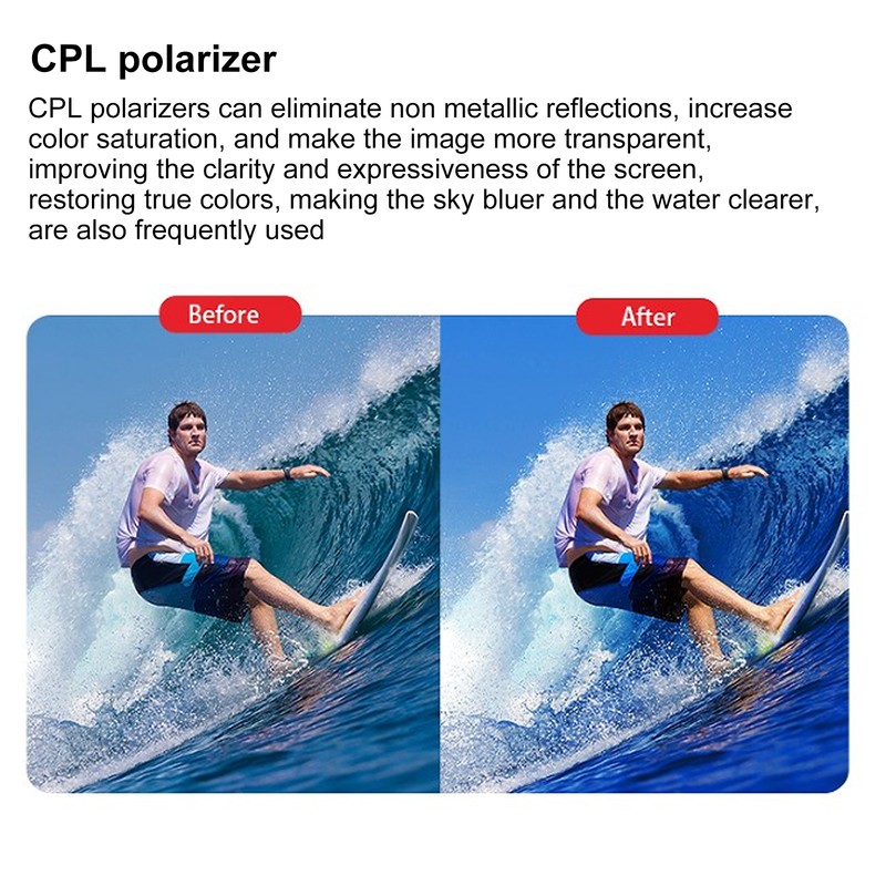 CPL Polarizer Lens Filter High Definition Coating CPL Filter for