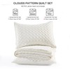 HORIMOTE HOME Cream Quilt Queen Size, Lightweight Quilt for Summer