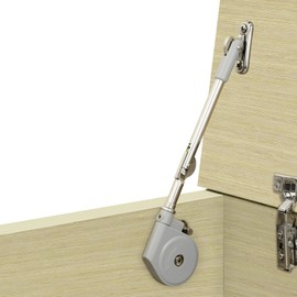 Ravaver Lid Stay 105 Degree Open with Soft Close, Lid Support for Toy Box and Upward Top-Opening Flap Doors, Easy to Install