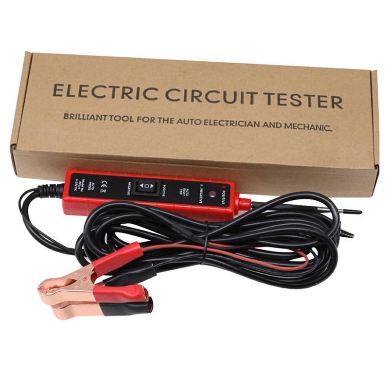 Power Circuit Probe Tester 6-24V DC Automotive Test Pen with