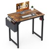 Sweetcrispy Computer 31 Inch Writing Office Small Space Desk Study