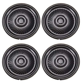uxcell 0.5W 32 Ohm Micro Internal Speaker Magnet Loudspeaker 40mm Dia 4pcs