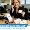 400 Pcs Business Cards Refill Kit Compatible with Rolodex Card