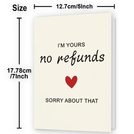 Anniversary Card to Husband | Funny Anniversary Card & Gifts for Women, Men, Husband, Wife, Him, and Her | Valentine Day Gifts & Card | Happy Anniversary Decorations