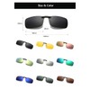 Flydo Polarized Clip Sunglasses for Prescription Eyeglasses-Clip on Sunglasses