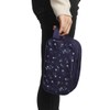 Bioworld Night Sky Dual Compartment Navy Toiletry Cosmetic Kit
