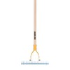 True Temper 2914000 Adjustable Thatching Rake with 54 in. Hardwood
