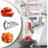 MIZORLIE (2 Pack) 5# Knife Meat Grinder Blade,Stainless Steel Knife