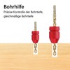 GIONAR 2 Piece Drill Depth Stop Set, Adjustable from Diameter