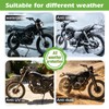 KALINCO Motorcycle Cover, 600D Waterproof Outdoor Motorcycle Cover, All Weather