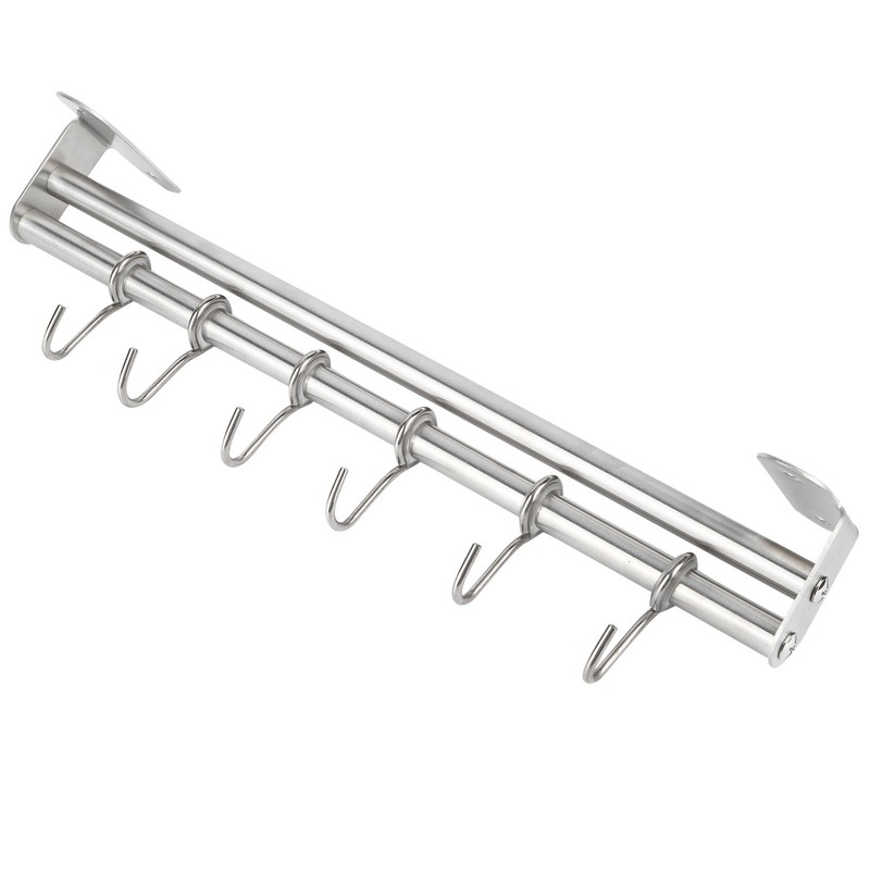 Wall Mounted Storage Shelves Pot Lid Rack Utensil Hanger Hook