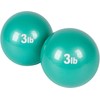 Trademark Innovations Weighted Toning Exercise Ball, 3 lbs, Pack of