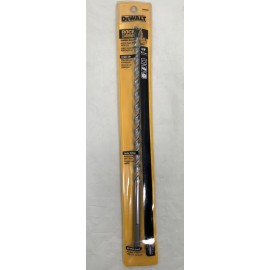 DeWalt  Carbide Masonry  3/8" x 12"  Extra Long Hammer Drill Bit, No-Spin Shank