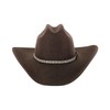 Cody James Unisex Ramrod 3X Felt Cowboy Hat Chocolate 7