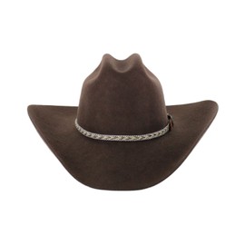 Cody James Unisex Ramrod 3X Felt Cowboy Hat Chocolate 7 3/8
