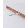 Gedotec Shelf Bracket, Pack of 10, Invisible Shelf Brackets with