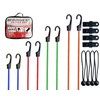 Bungee Cords with Hooks - 26pc Heavy Duty Assortment with