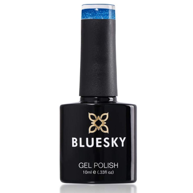 BLUESKY Gel Nail Colours Tropical Ocean Yyf Glitter Nail Gel