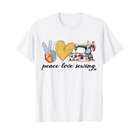 Cute Women Sewing Themed Tshirts Love Quilting Quilter Sewer T-Shirt