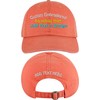 Custom Embroidered Baseball Hat (Dad Hat - Coral)