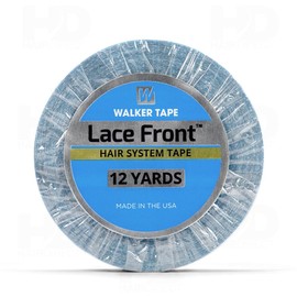 Walker 12 Yards Lace Front Support Tape (1/2 inch) for Toupee and Wig, Clear