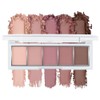 Mivota 5Color Matte Eyeshadow Palette, Neutral Cool-Toned Taupe Eye Shadows,