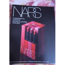 NARS Powermatte Lipstick  4 Shade Trial Bubble Card American,Too Hot,Dragon,Kis