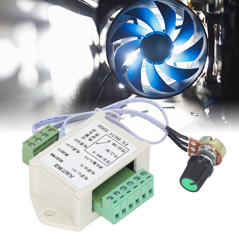 Fan Speed Controller 4 Wire Speeds Control Socket Ventilation Heat