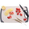 FLYINGSEA Cutting Boards For Kitchen, Anti-Skid Eco-Wheat Straw Cutting Board