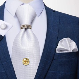 DiBanGu Gemelos cuadrados de seda para hombre, jacquard a rayas sólidas de cachemira con bolsillo para corbatín de esmoquin para boda, 13, oro verde azulado, Talla única