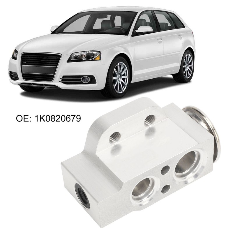 Car Air Conditioning Expansion Valve Aluminum Automotive Replacement Part 1K0820679