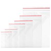 Baxcdyswe Pack of 600 Zip Bags, 6 Sizes Ziplock Bags,