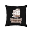 Baby Chicks in Homesteading Cute Design Throw Pillow