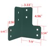 vikofan 8PCS Heavy Duty Workbench Bracket Kit – 4mm Steel