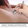 bssmmai Triggerpunkt Massagegerät, Gua Sha Stein Edelstahl, Massage Tool, Massagegerät