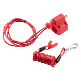 Tusk Power Pull Tether Kill Switch Red for Honda TRX 250X 2009,2011-2014,2016-2022