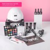 SXC Cosmetics 6 Poly Gel Nail Kit All-in-One Gel Nail