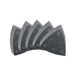 Fein MultiMaster Vacuum Sanding Sheets - Perforated, 3-1/8" Edge Length, 240 Grit, 50-Pack - 63717116016