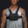 MVRK Water Resistant Chest Bag - Lightweight Tactical Chest Bag