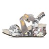 Laura Vita Barry 324 Women's Wedge Sandal Heel Flower, multicoloured