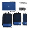 CARDONS Premium Compression Packing Cubes Travel Suitcase Organisers Laundry Bag