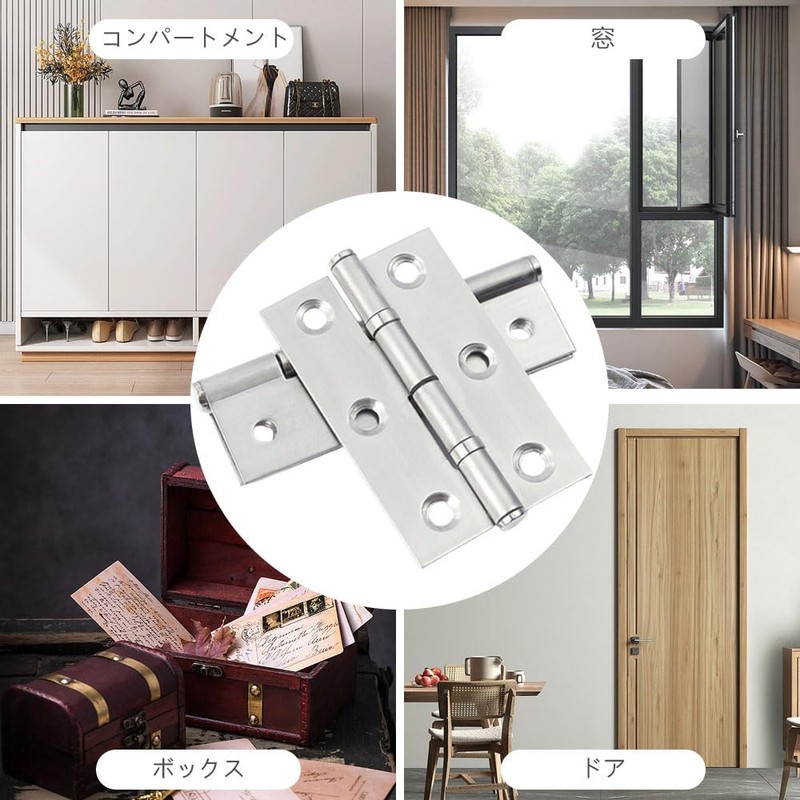 Stainless Steel Hinges Mini Butt Hinges Wooden Box Hinges Mini