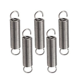MroMax Extended Compressed Spring Wire Diameter 0.05 inches, OD 0.39 inches, Free Length 1.97 inches Stainless Steel Tension Spring 5pcs