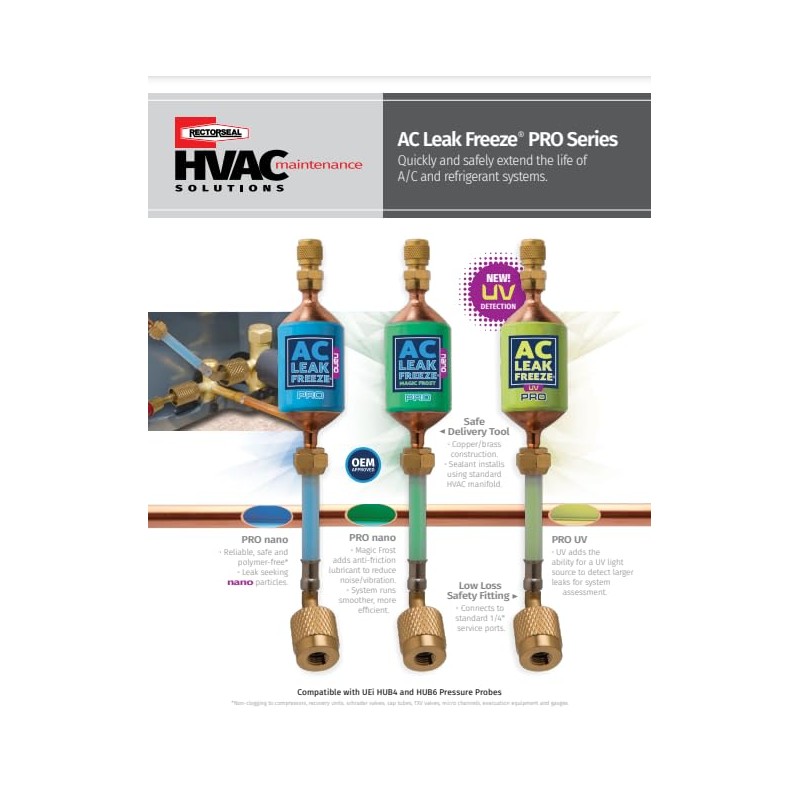 RectorSeal AC Leak Freeze Pro Nano with Magic Frost 45317