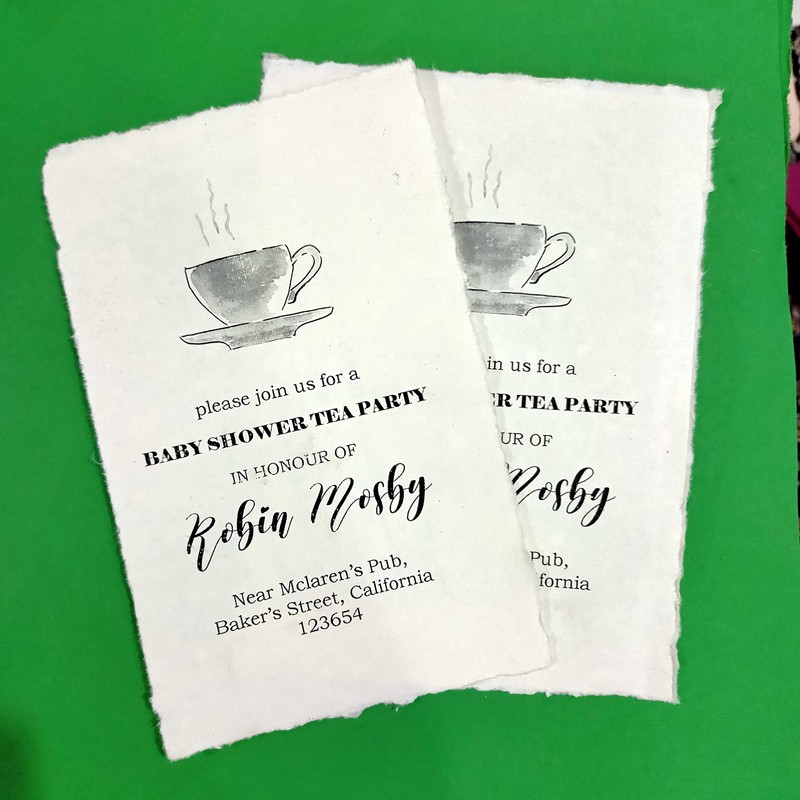 E-Tailor - Hojas sueltas de papel de algodón hechas a